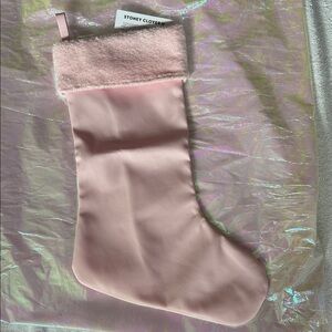 Stoney Clover Lane Blush Holiday Stocking